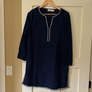 Vineyard Vines Navy Blue beach over up Dress